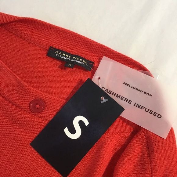 New Jeanne Pierre Cashmere Infused Sweater - Picture 4 of 8